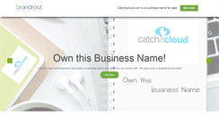 Desktop Screenshot of catchacloud.com